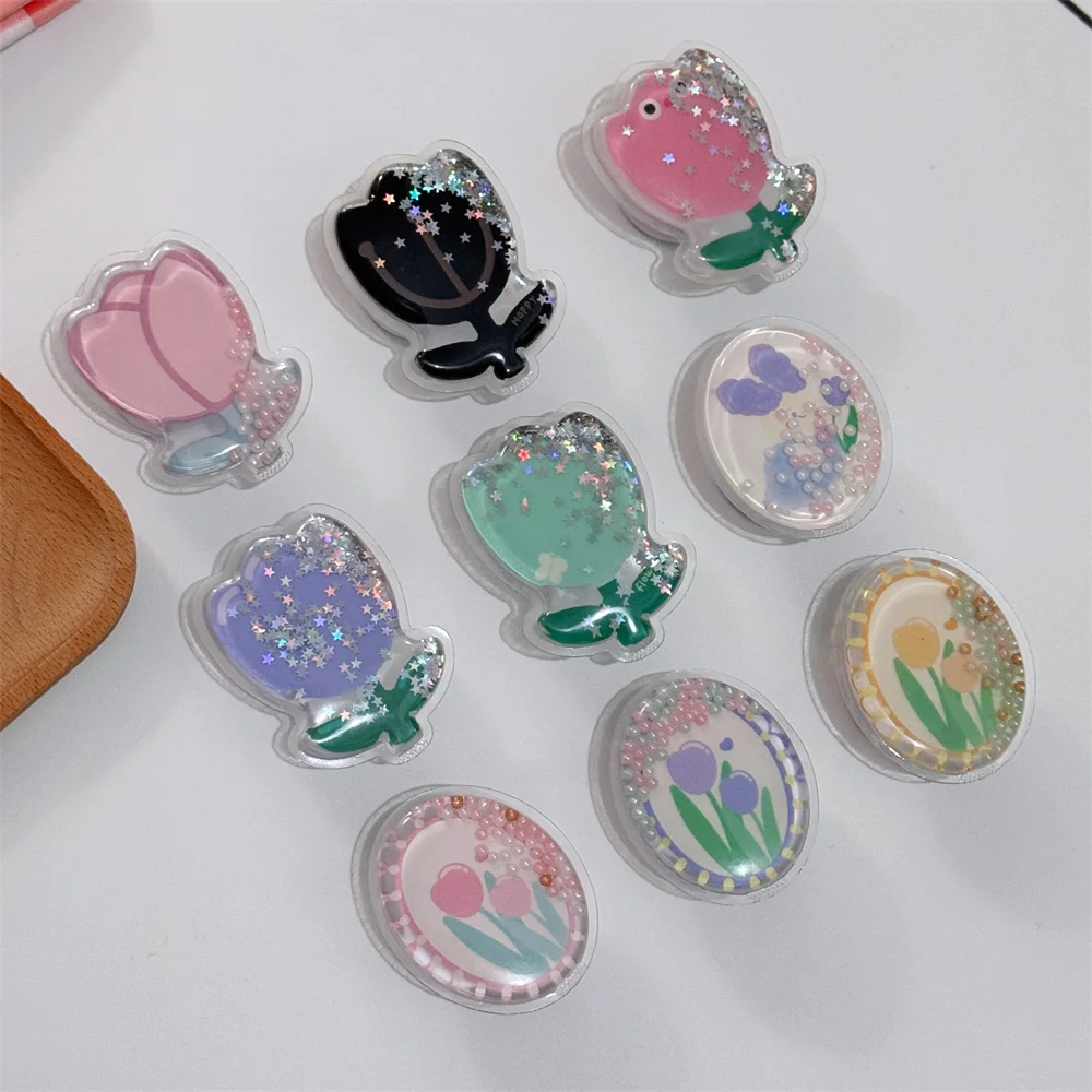 Staffa airbag a forma di tulipano, estensibile e girevole, altamente pratica e adatta per telefoni cellulari