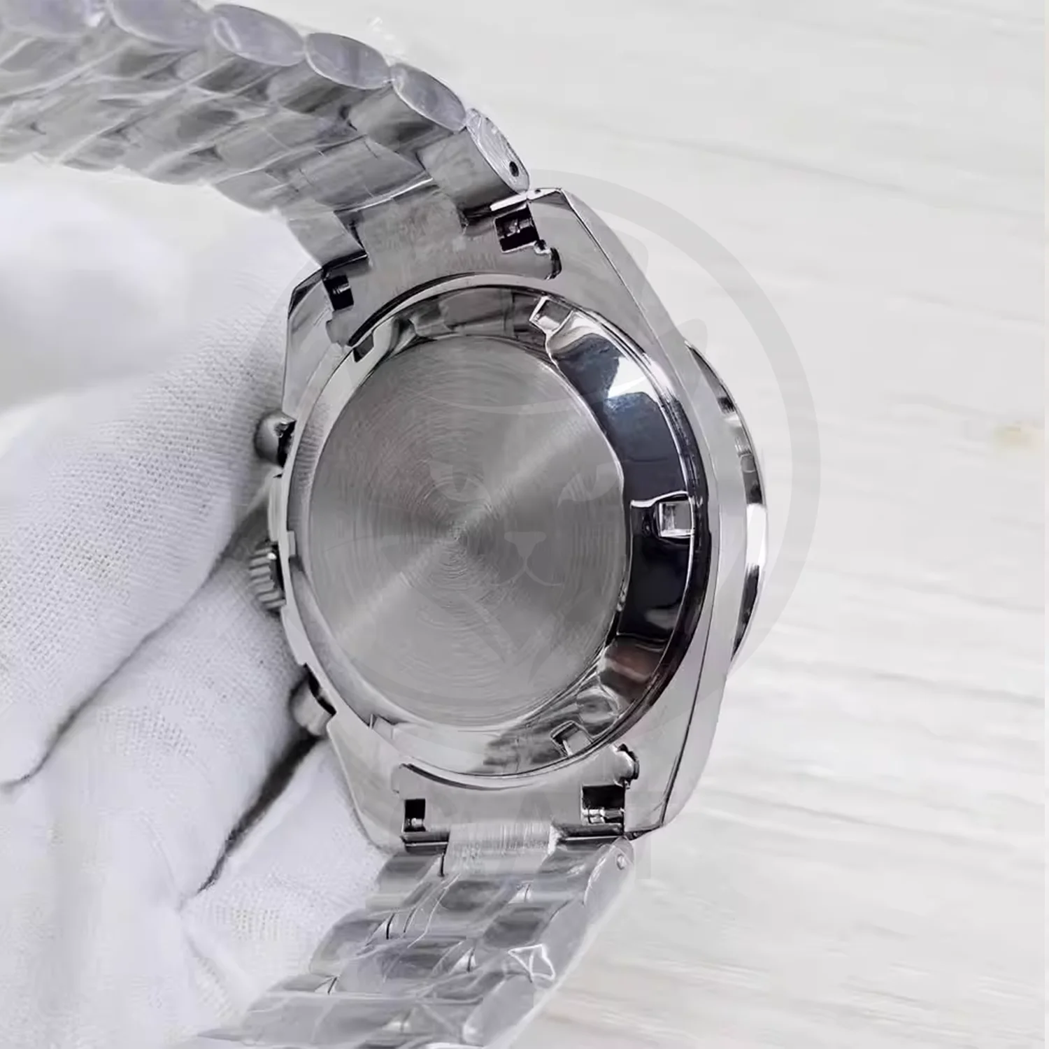 VK63 Хронограф Луна Часы Роскошные Деловые Светящиеся Нержавеющая сталь Водонепроницаемые Настраиваемые Мужские Часы C.A.T Часы WWQ0012