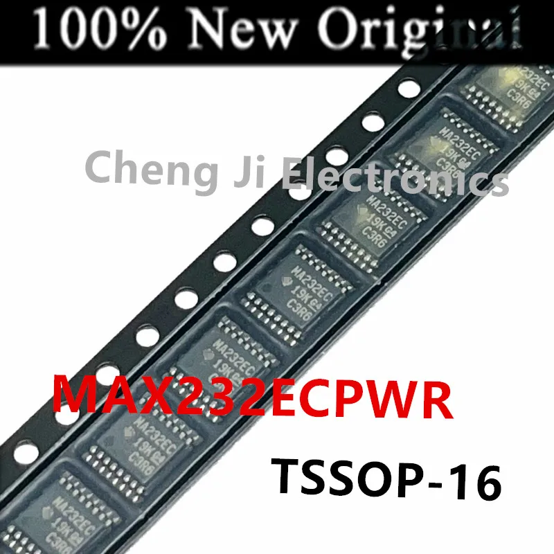 10PCS/Lot  MAX232ECPWR  MA232EC 、MAX232ECDR  MAX232EC 、MAX3221CPWR  MA3221C  New original dual RS-232 driver/receiver chip