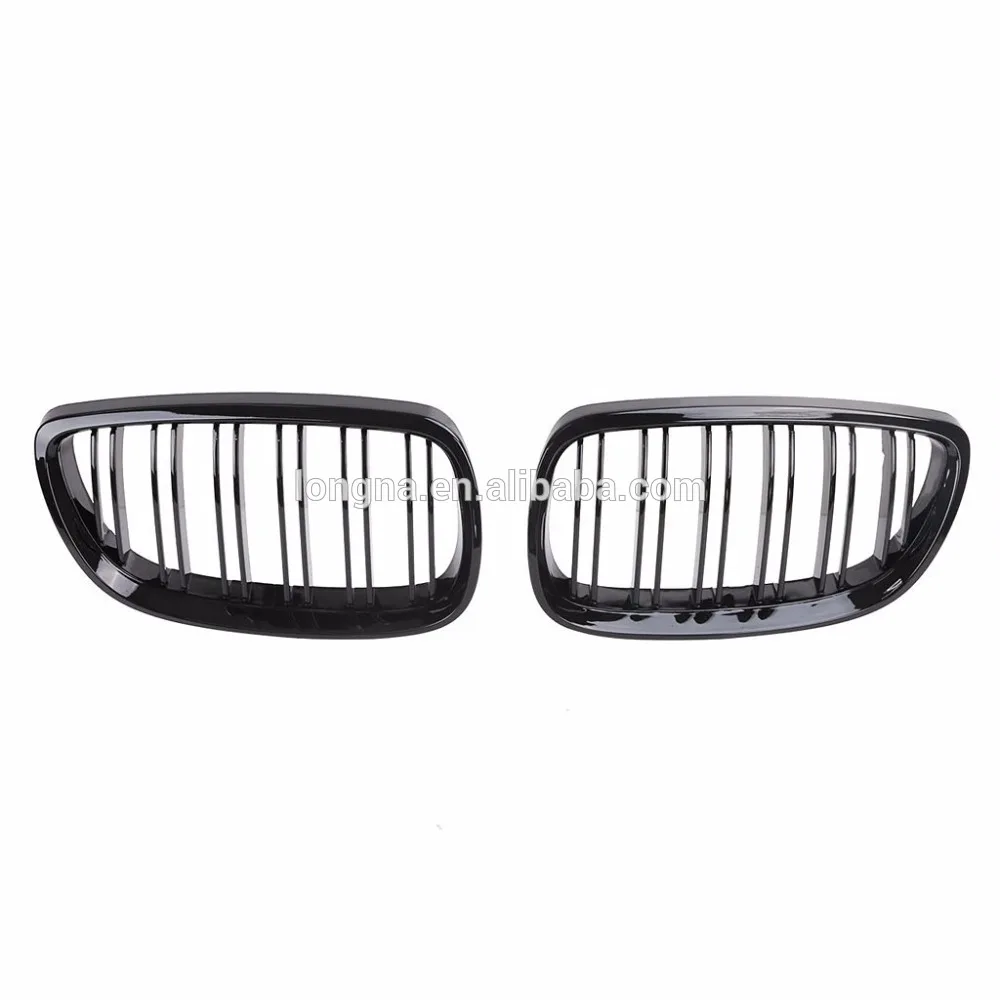 Factory Price Gloss Black Front Kidney Grilles Double Line Grille For BMW 2006-2009 E92 E93 Grille M3 2Door