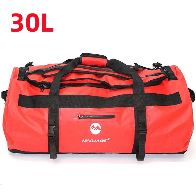 30L 60L 90L Kajak Tasche Wasserdichte Tasche Trockenen Sattel Gepäck Lagerung Strand Rafting Reise Camping Schwimmen Taschen Driften Tasche X499A