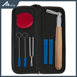 Kit d'accordeur de piano à levier portable professionnel, outils de kit muet avec étui, marteau en bois muet, haute qualité