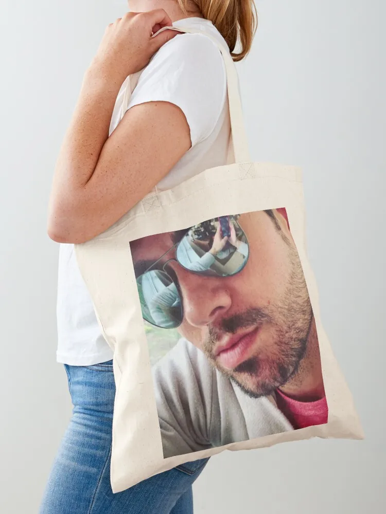 

Enrique Iglesias Tote Bag the tote bag Handbags women large tote bag shopping logo