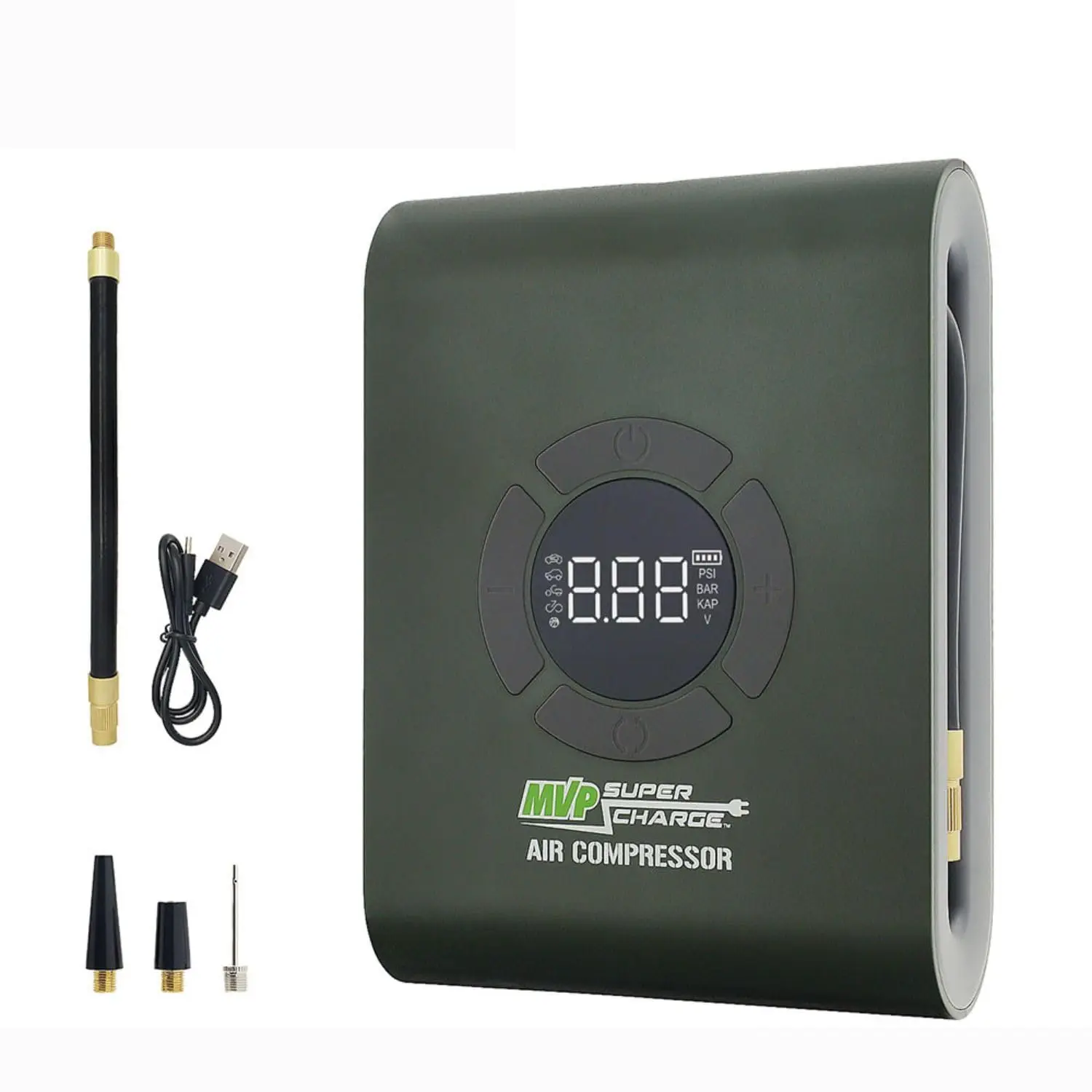 

10000 мАч USB перезаряжаемый набор для накачивания шин, инструмент для автоматического обслуживания автомобилей, велосипедов и спортивных мячей