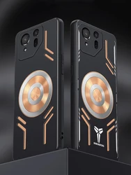 Newest Graphene Cooling Case ASUS ROG Phone 8 7 Ultra ROG 6 ROG8 Pro Case Aluminum Alloy Heat Dissipation Red Copper Metal Cover