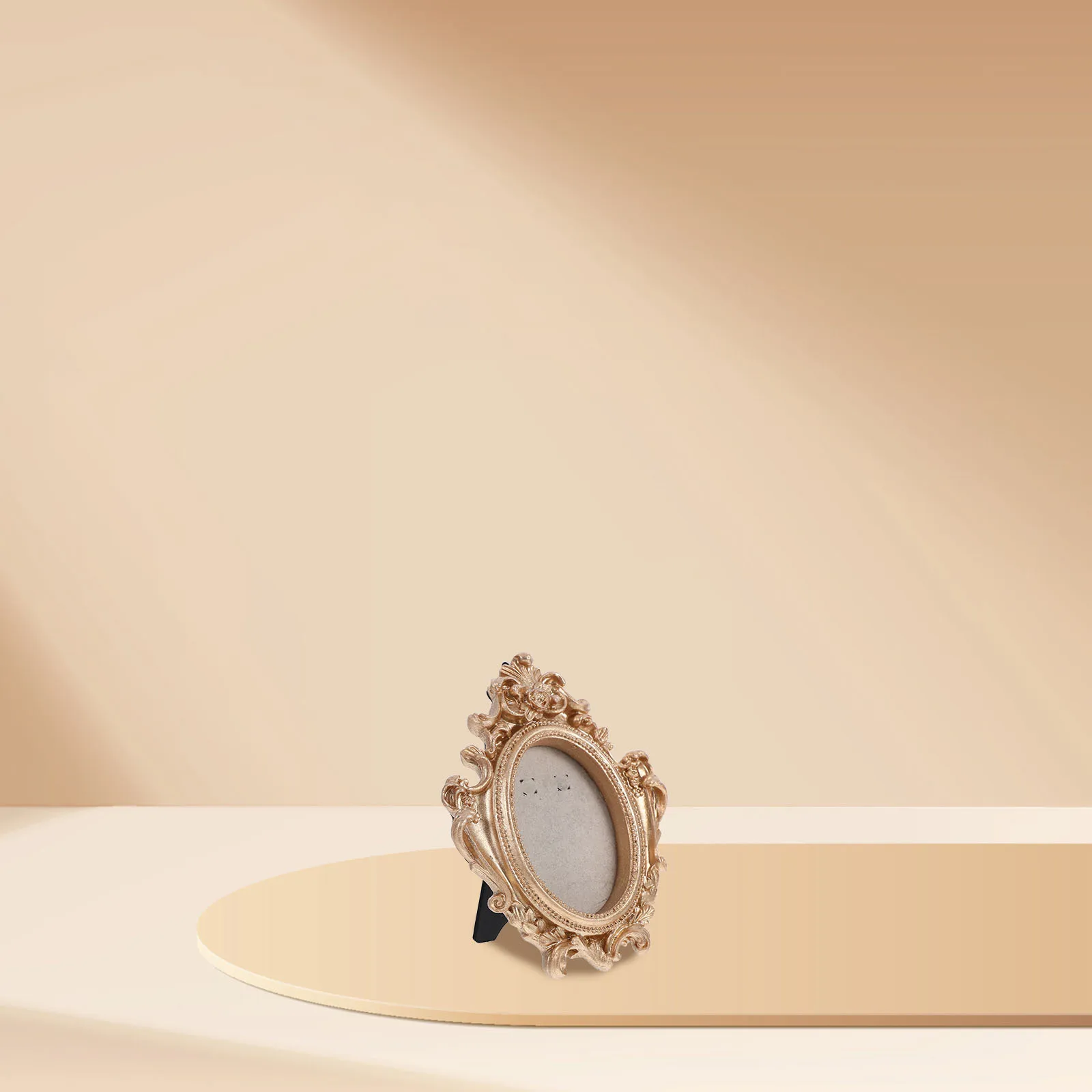 

Vintage Photo Frame Mini Resin Retro Picture Holder Small Embossed Decor For Home Dorm Wedding Photography Display