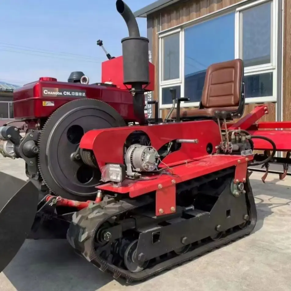 حار بيع 35-25 حصان الزراعية الدفيئة بستان متعدد الوظائف الديزل الروتاري الحراثة الزاحف آلة الوجه الصغيرة