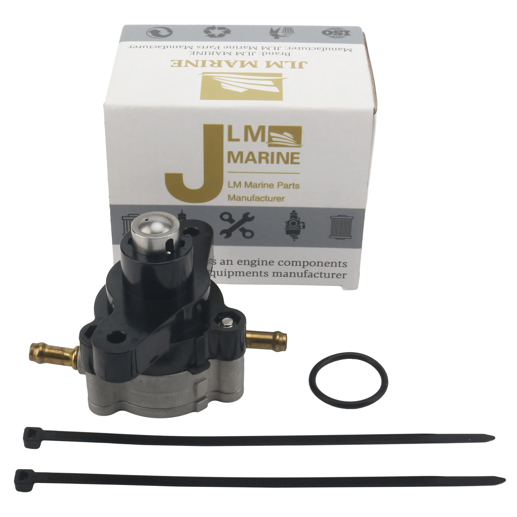 JLM 68V-24410-00 Fuel Pump for Yamaha 4 Stroke 75 80 90 100 115 HP F75 F75A F75T F80 F90 F100A F115 F115TR Marine Outboard