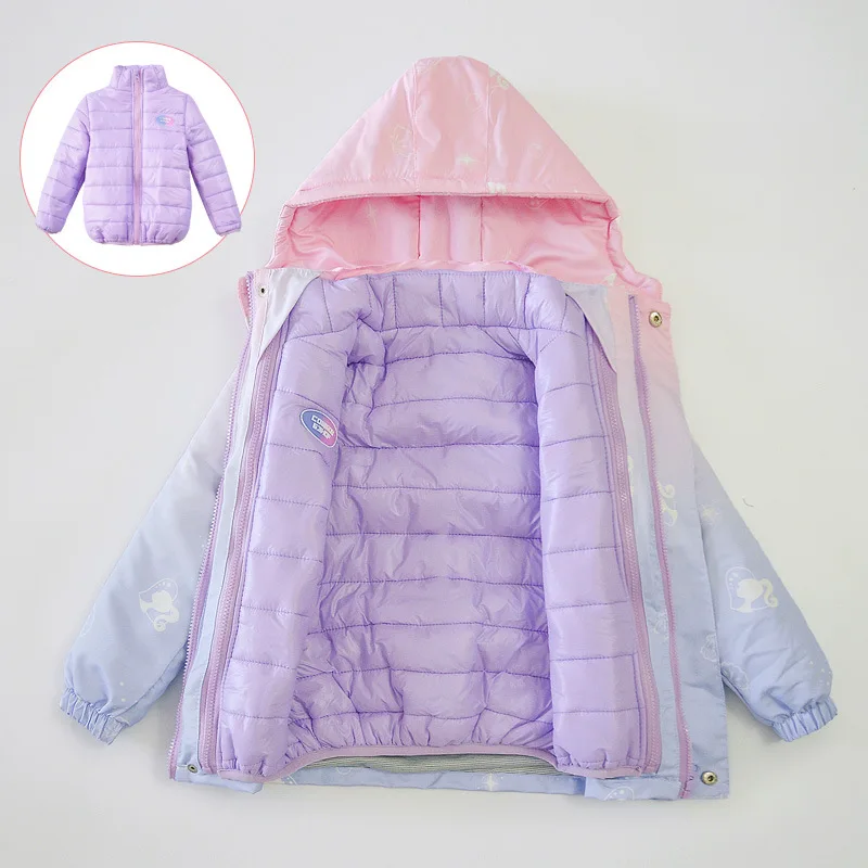 

Children's winter more add wool jacket ski-wear, removable jacket tide of new fund of 2023 autumn winters of the girls