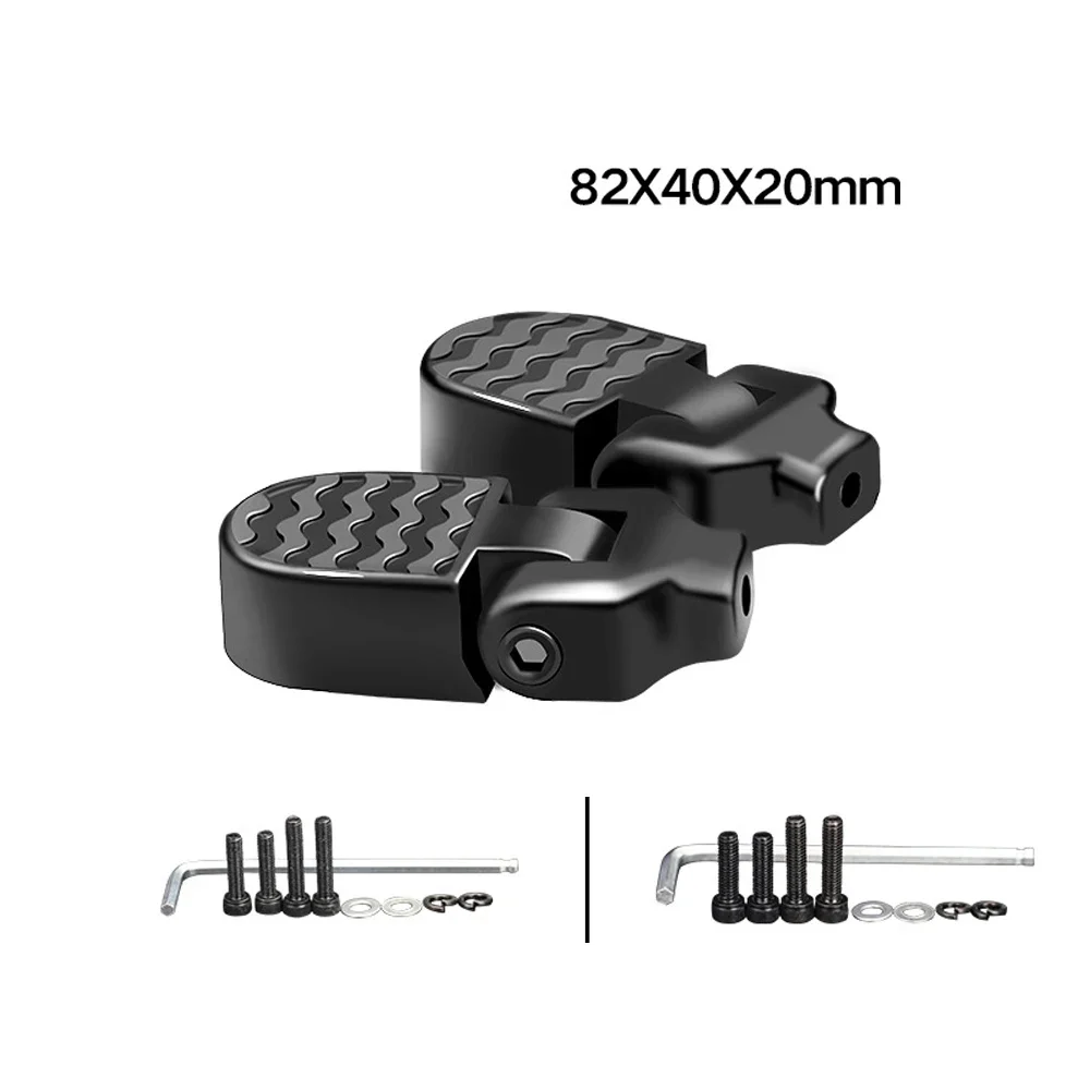 Bike Rear Wheel Folding Pedal Electric Standing People Universal Pole Mountain Bike Pedal Rear Seat Electric Bicycle Rear Pedal