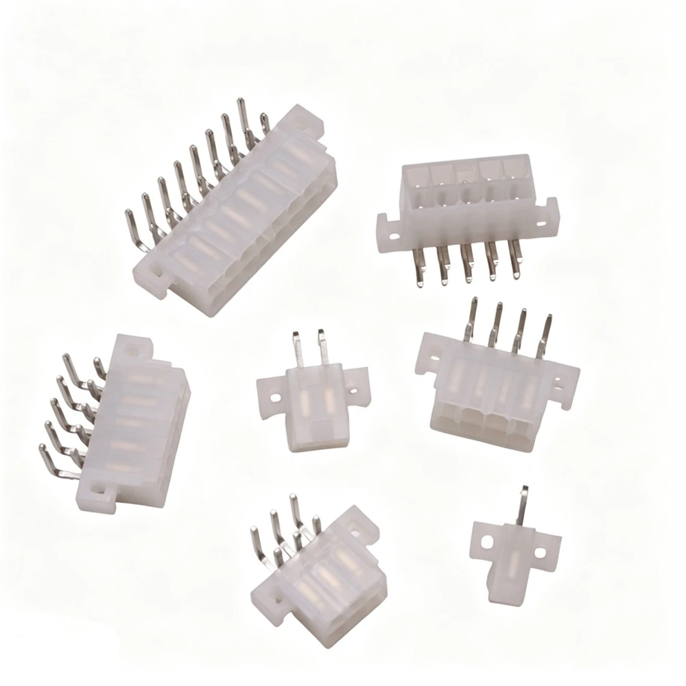 20pcs 5569 with Screw Hole Seat Double Row 2*1-8P with Ear Bent Needle Seat 5557/5569 MX4.2mm with Positioning Hole