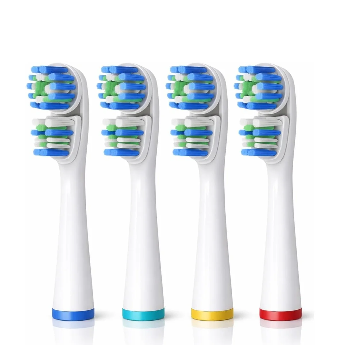 Toothbrush Heads for Oral-B Vitality / Pro / SmartSeries / Triumph Electric Toothbrush, Double Head Design