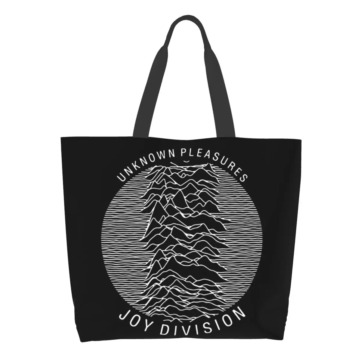 joy division Women Shoulder bag UNKNOWN PLEASURES 40X50cm Tote bag Shopping handbag Convenient Travel Book Custom Logo