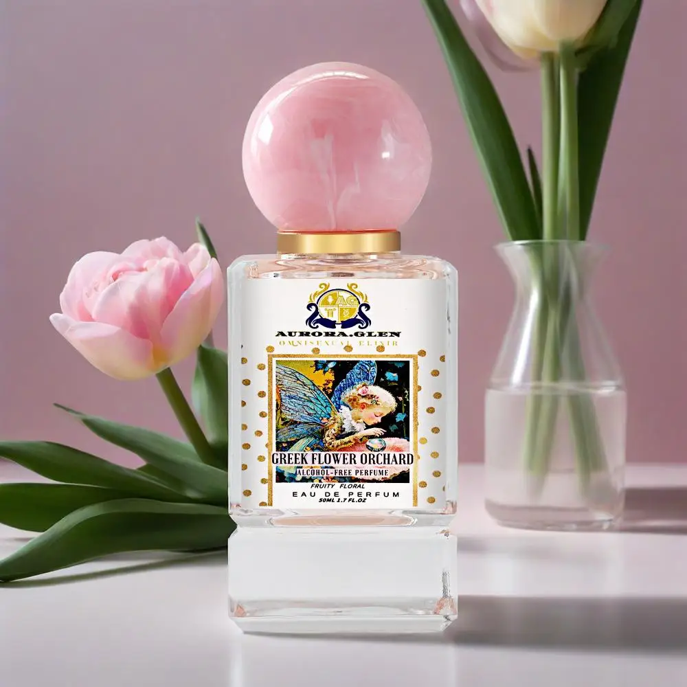 Pure Rose Floral Scent Women's Fragrance Oil Long-Lasting 50ml Body Mist For Clothing Bedroom Diffusion Compatible with Aroma