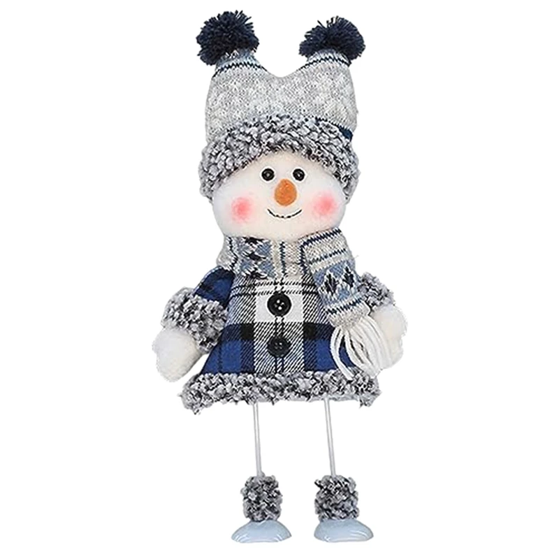 

Christmas Gifts - Animated Cute Plush Doll Collectible Figurine, Swing Decor For Xmas Bedroom Home Table Desktop A Durable