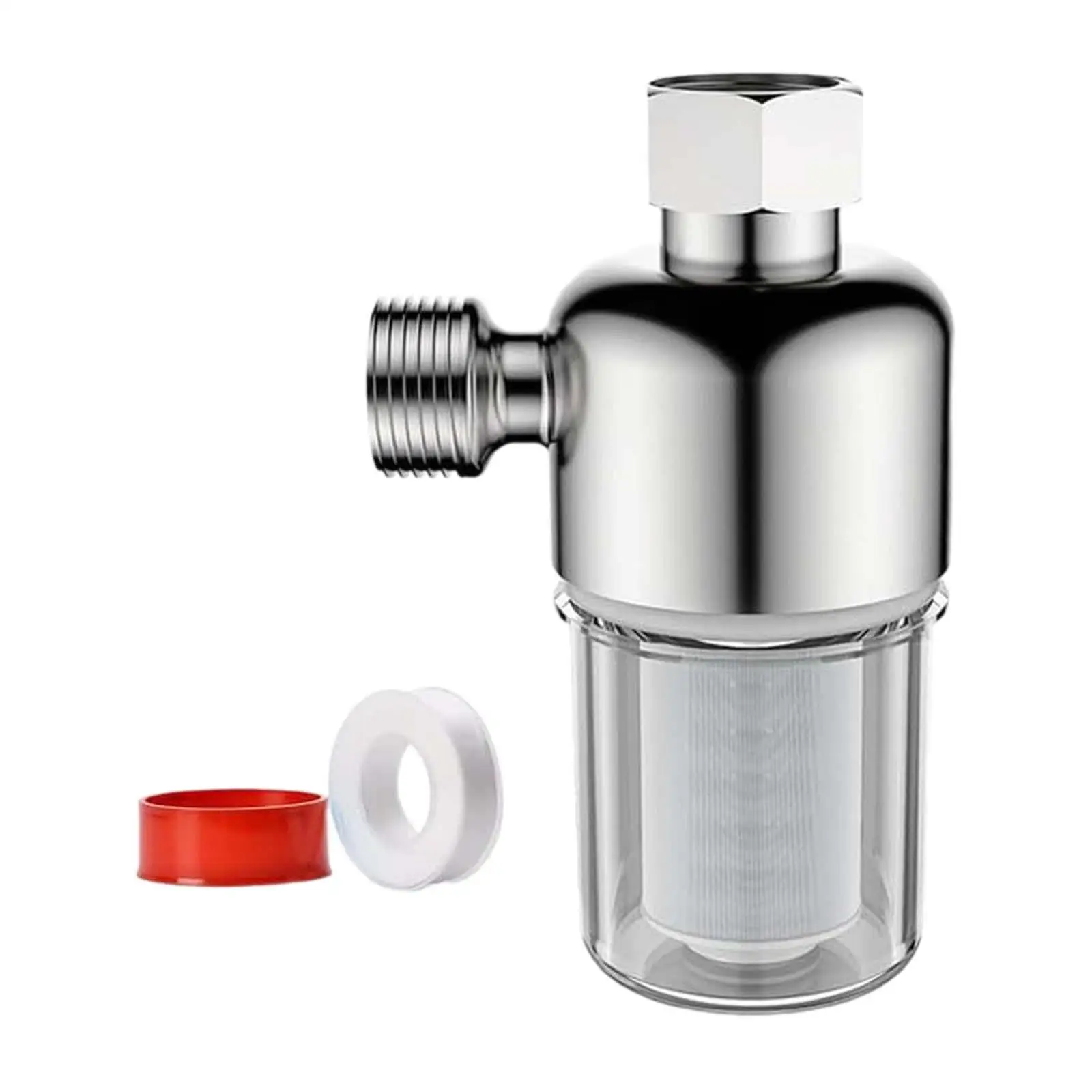 Shower Filter Reusable Sturdy Heat Resistant under Sink Portable Water Purifier