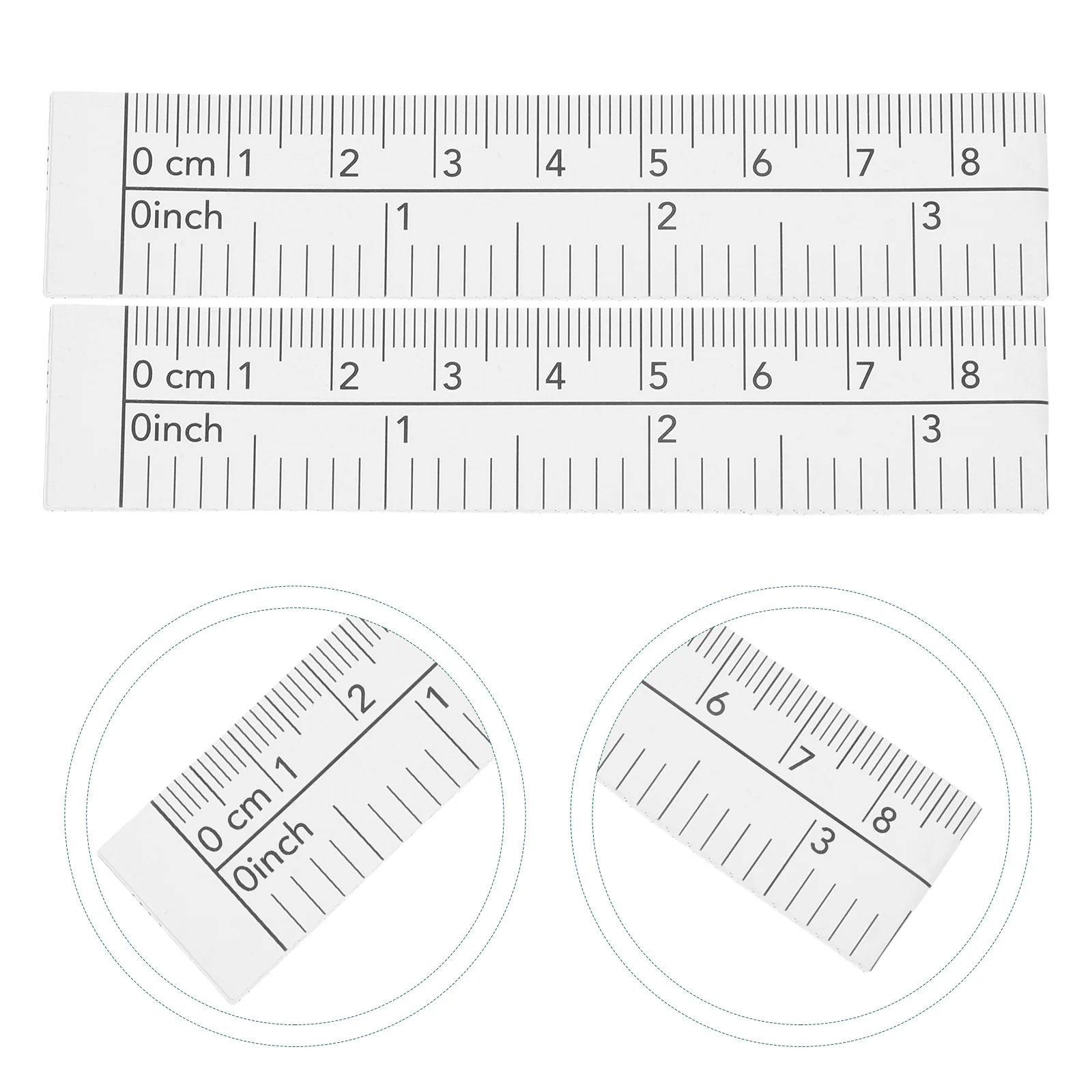 

50 pcs Double Sided Paper Tape Measure 150Cm Disposable Body Measuring Tool For Wound Care Nurses Head Circumference Craft Diy