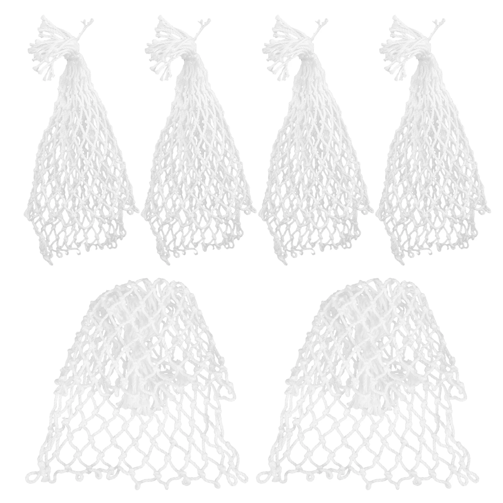 

6Pcs Pool Table Net Pockets Strong Cotton Billiard Baskets Heavy Load Net Pockets for Pool Table Accessories Ball Holder