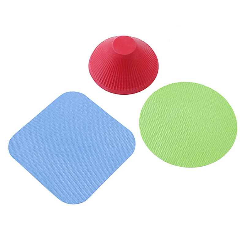 1/2PCS New Creative Kitchen tools Anti-Skid Rubber Opener Non-slip Round Gripper Bottle Manual Open Pad Kitchen Jar Opener