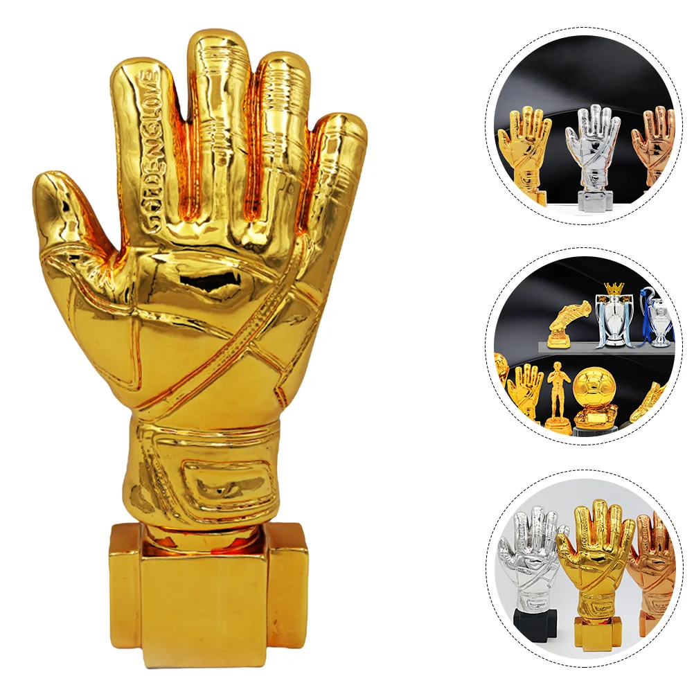 Excellent Craft Trophy Football Glove Compact Soccer Accessories Goalkeeper Abs