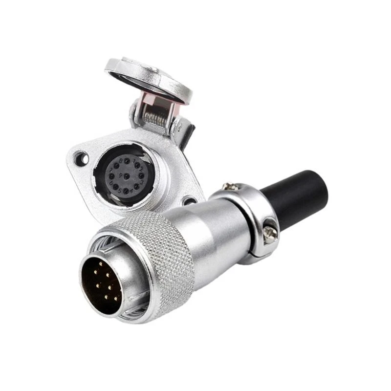 

Aviation Circular Connector Male Plug Secure & Stable Aviation Connector Waterproof WS16TQ+ZG Male Suitable for