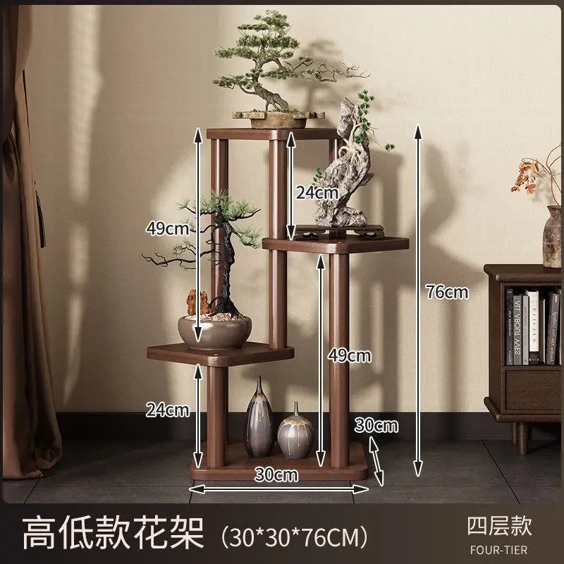 Wood Tiered Plant Stands Flower Garden Outside Balcony Plant Stands Display Rose Giardino Arredamento Esterno Vintage Furniture