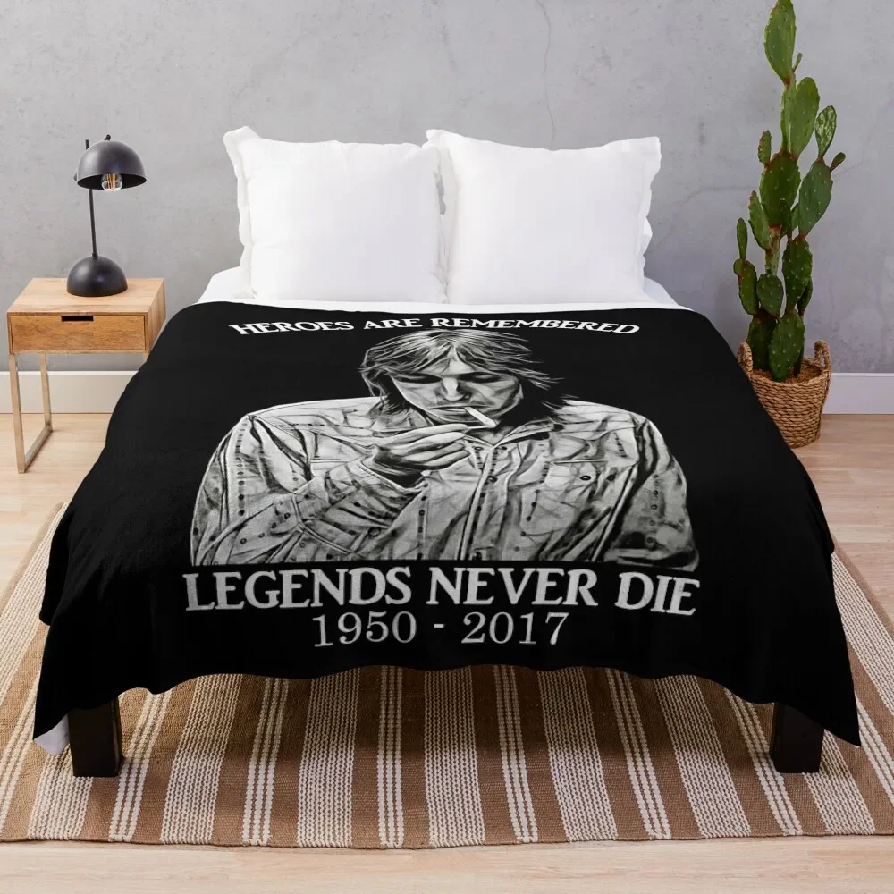 Country Music Legends Never Die Throw Blanket Cute Plaid Beach Soft Plush Plaid Flannels Blankets