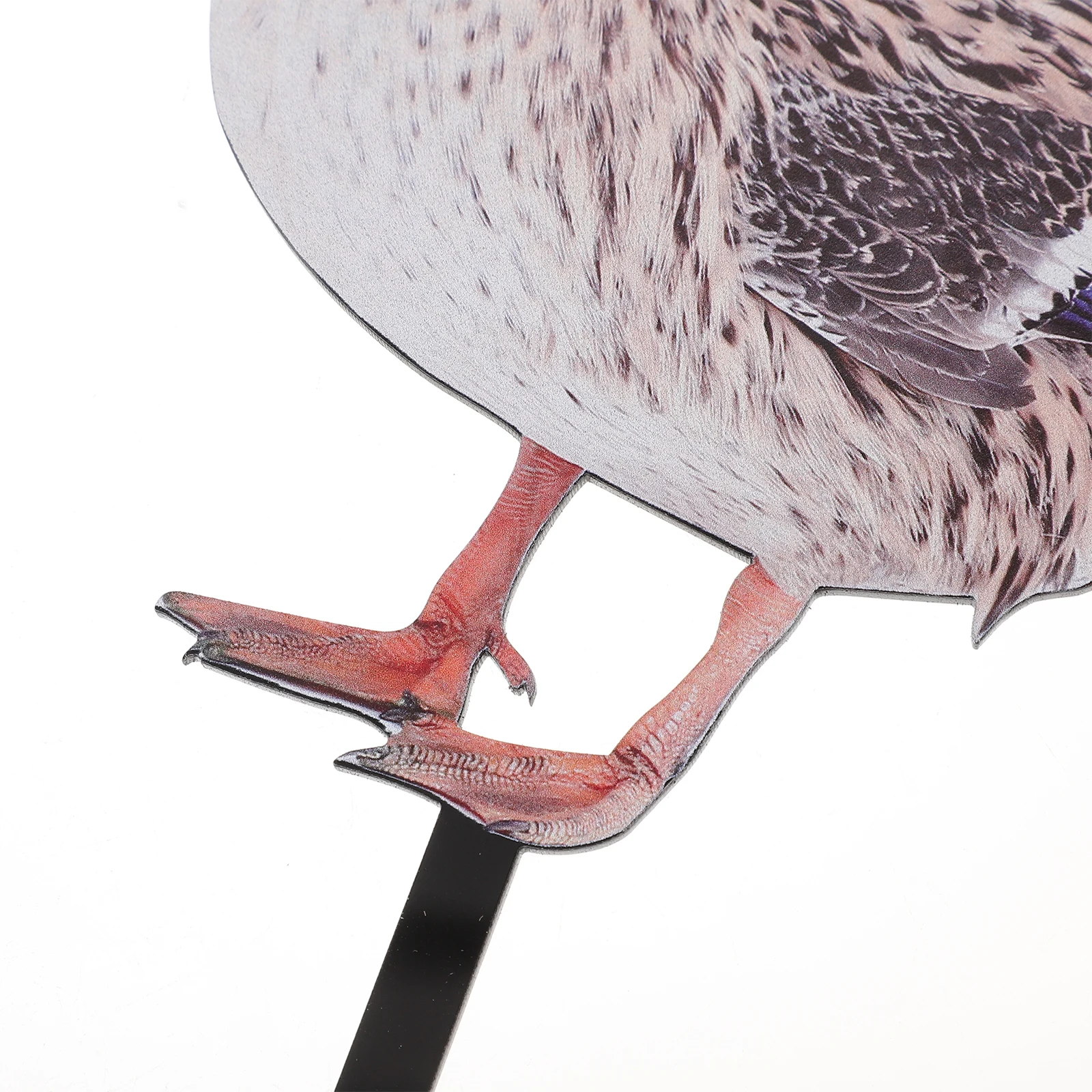 

Outdoor Courtyard Decoration Acrylic Duck Stake Yard naments Durable Realistic Double Sided For Yard Park