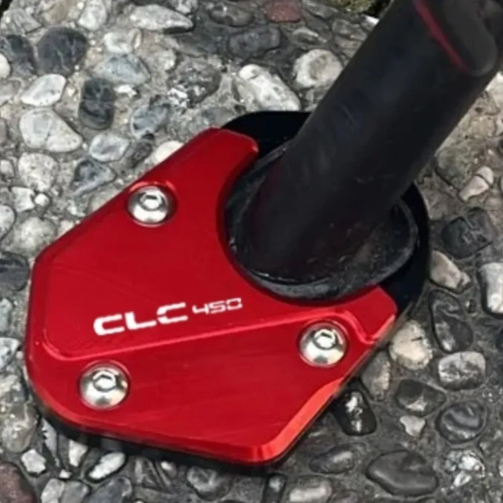 

For CFMOTO 450CLC 450 CLC 450 CL-C CLC450 2023 2024 2025 Motorcycle Accessories CNC Kickstand Side Stand Extension Pad Enlarge