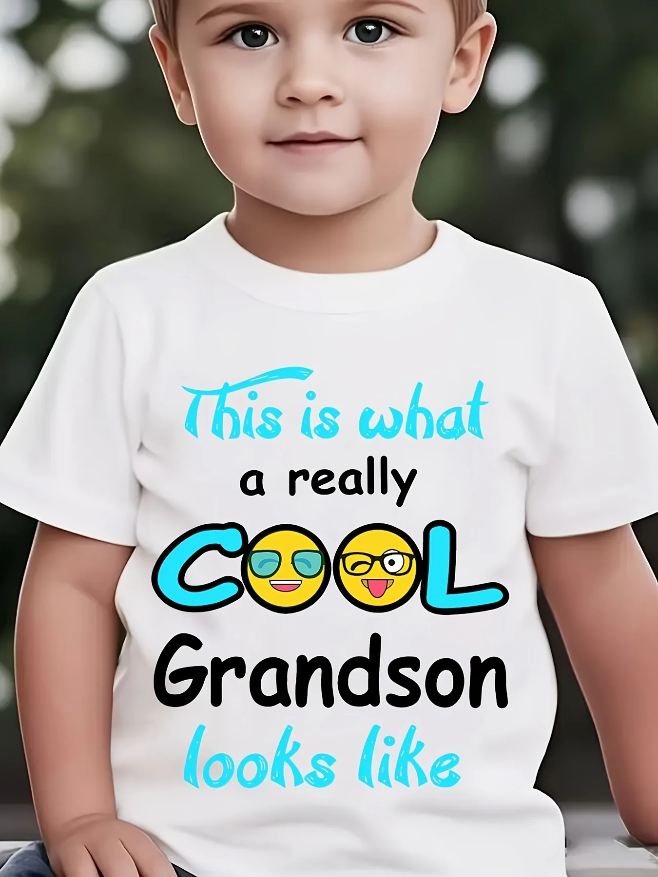 Children's Fashionable Short Sleeved Shirt 