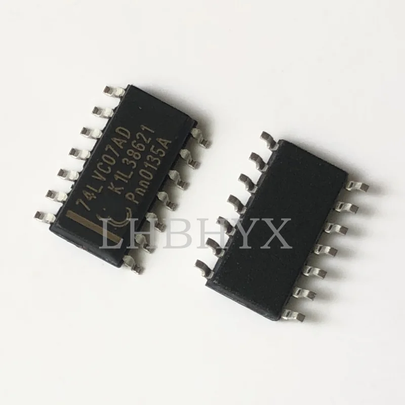 74LVC07AD Hex Buffer With Open-Drain Outputs SOIC-14 New Original 5PCS