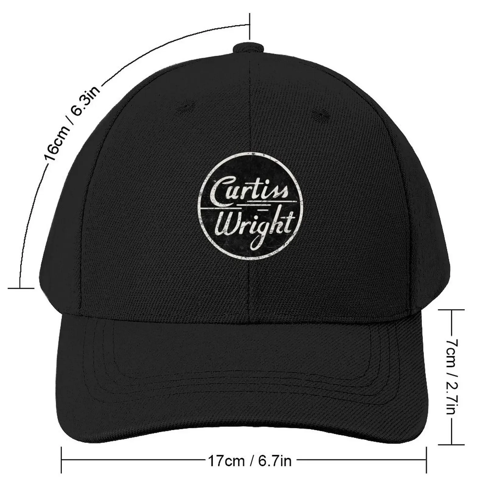 Curtiss Wright Vintage Aviation Company Baseball Cap custom Hat New In The Hat Golf Cap Designer Hat Men Caps Women's