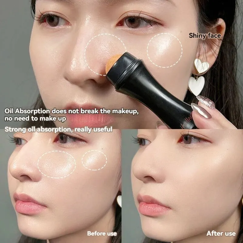 Volcano Oil Absorption Ball Oil Absorption Stick Face to Greasy Portable Oil Absorption Ball Clean Pores image 3