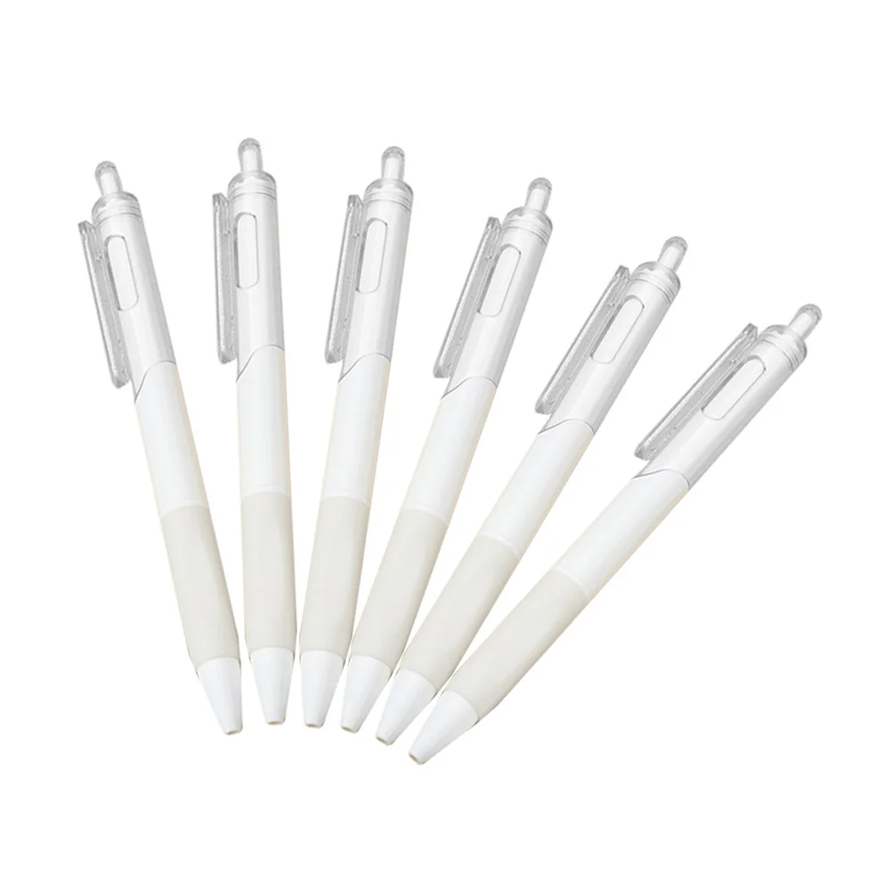 

10Pcs Press Type Black Gel Pens 0.5mm Fine Tip Smooth Writing Office Student Signing Pens Office Supplies Fine Point Pen