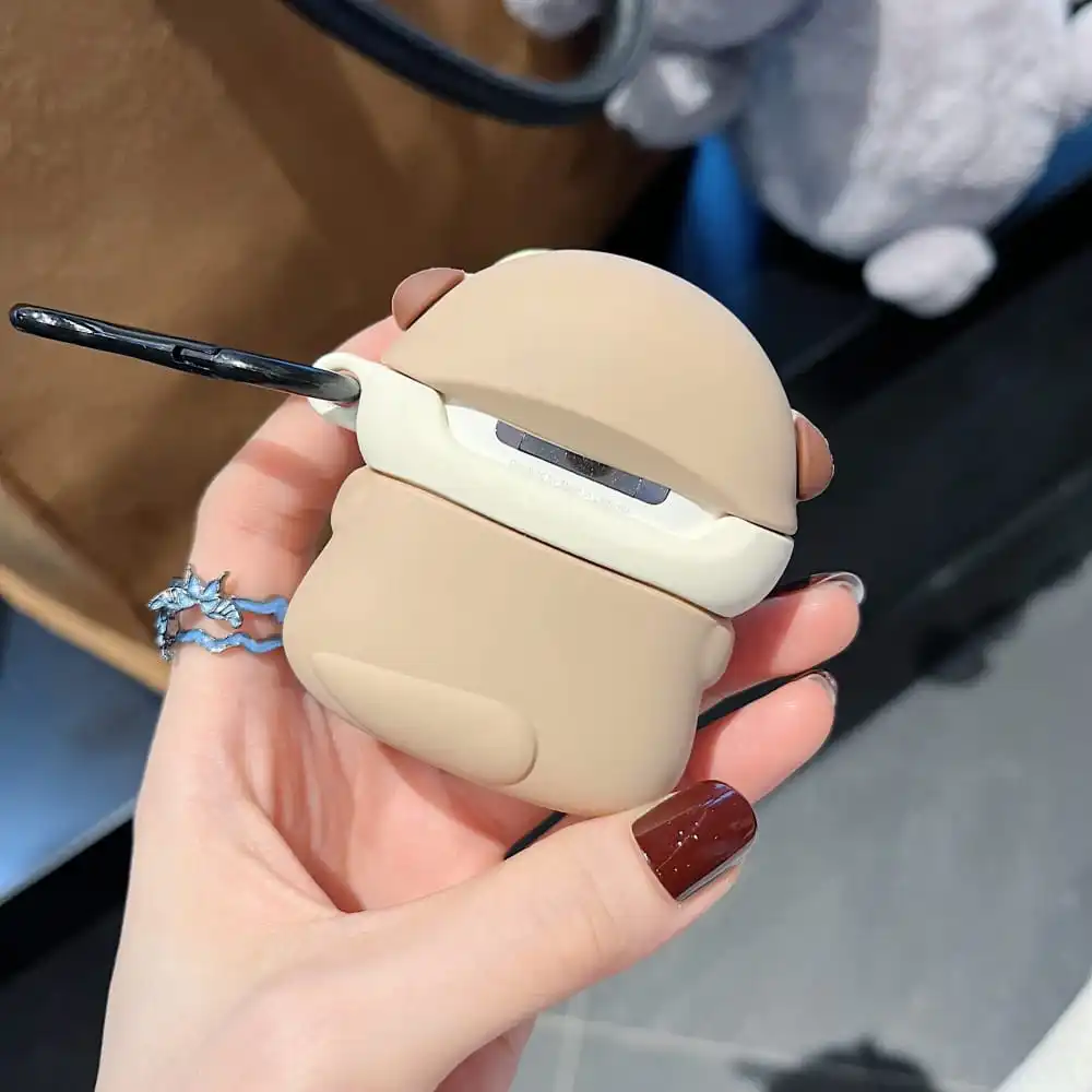 3D Милые Мультяшные Otters защитный чехол для наушников для AirPods 1 2 3 Pro 2rd, мягкий силиконовый защитный чехол с защитой от падения