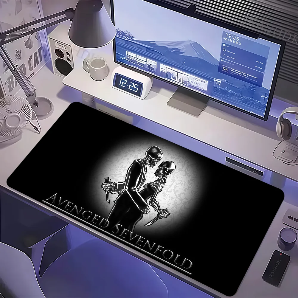 A-Avenged S-Sevenfolds Band Mouse Pad Non-slip Thickened MousePad Large Writing Lockedge Office Student Gaming Cushion
