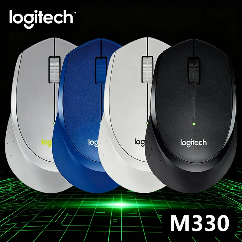 

The Logitech M330 wireless silent mouse is suitable for laptops and desktops. It features an ergonomic design for portability an