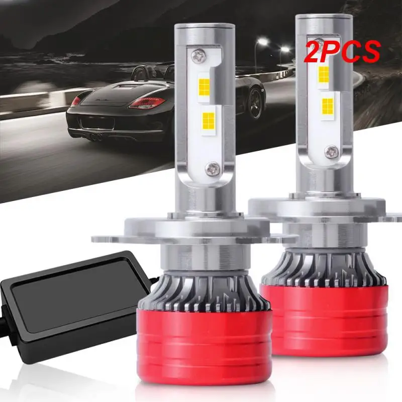 2PCS Car Bulb Kit 48w 16000lm 6500 Shockproof Superbright Practical Explosion-proof Car Supplies Fog Lamp H4 Durable