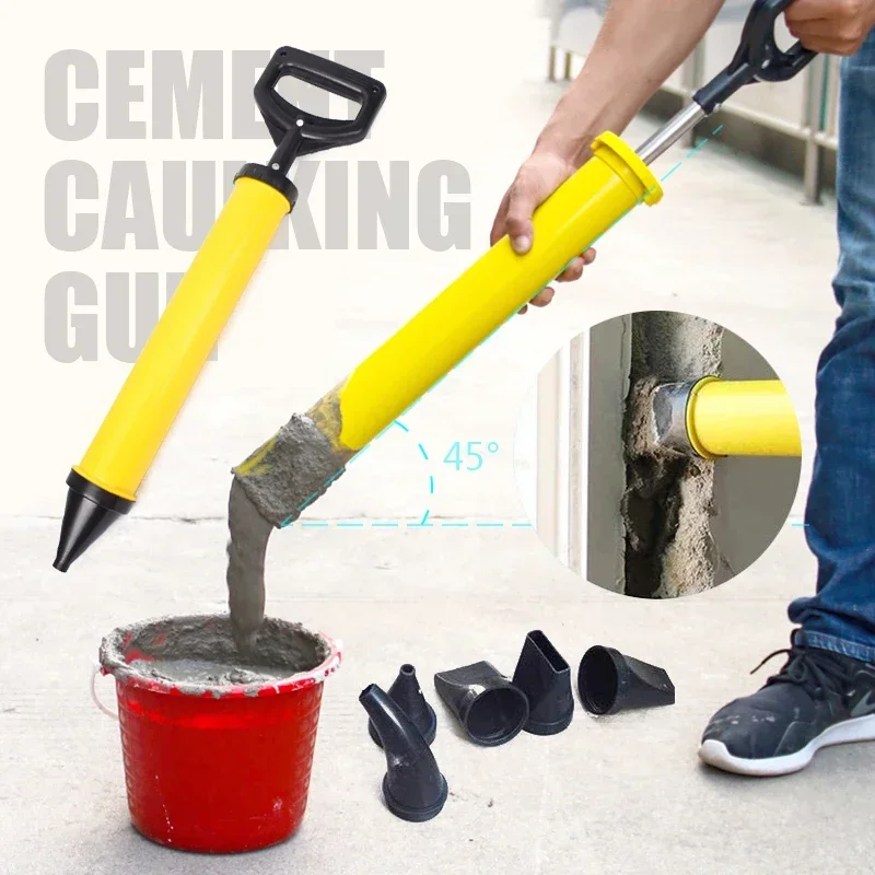 4-in-1 High Quality Caulking Gun Cement Lime Pump Grouting Mortar Sprayer Applicator Grout Filling Tools