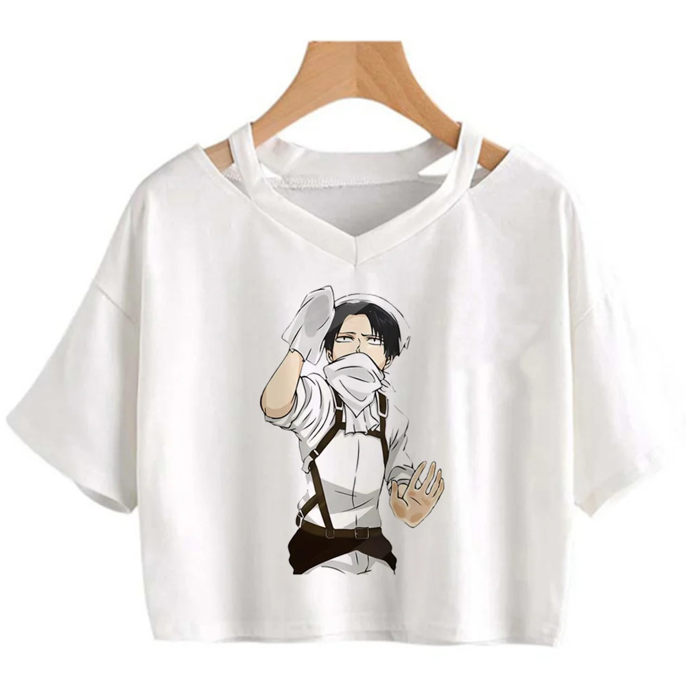 eren-attack-on-titan-shingeki-no-kyojin-cropped-top-feminino-moda-coreana-gotica-camiseta-dos-anos-2000-moda-coreana-verao-harajuku