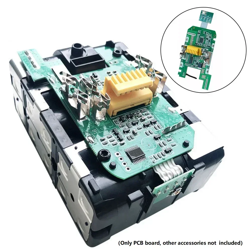 Papan sirkuit PCB untuk Makita, 1 buah papan sirkuit pelindung pengisian daya baterai Lithium 18V 3,0 ah BL1815B BL1830B