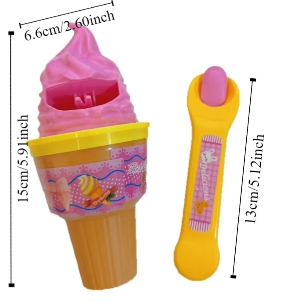 Popsicles Ice Cream Feeding Set Role Play Early Education Food Feeding Toy Pretend Play Simulation Play House Toys Learning Tool