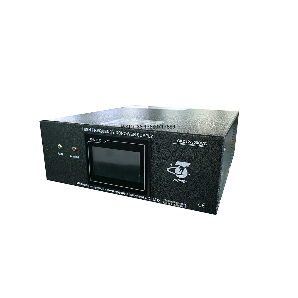 

12V 300A 3.6KW Single-Phase Power Supply for Industry RS485 Electroplating Rectifier Electrolysis for Metal Finishing CC/CV Mode