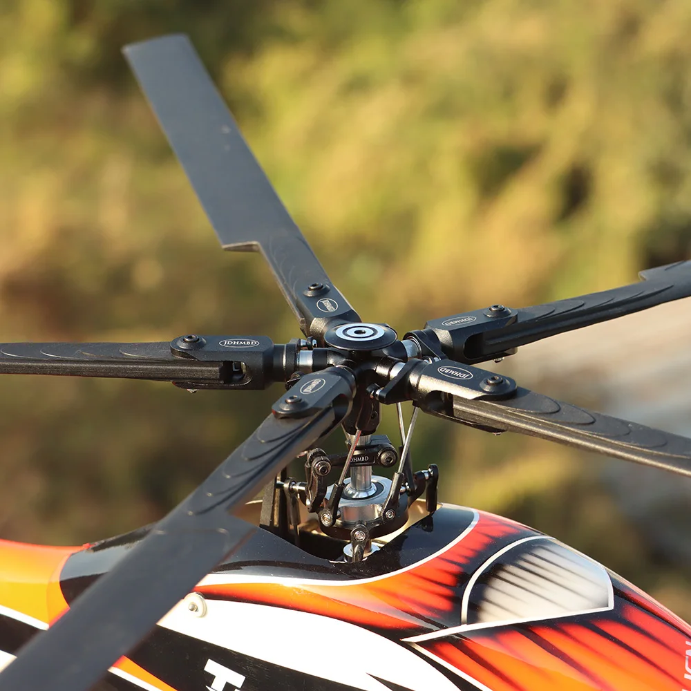 JDHMBD 500 3 lâminas 4 lâminas 5 lâminas cabeça do rotor principal escala de montagem lâminas de hélice de helicóptero RC para alinhar T-REX 500 peças