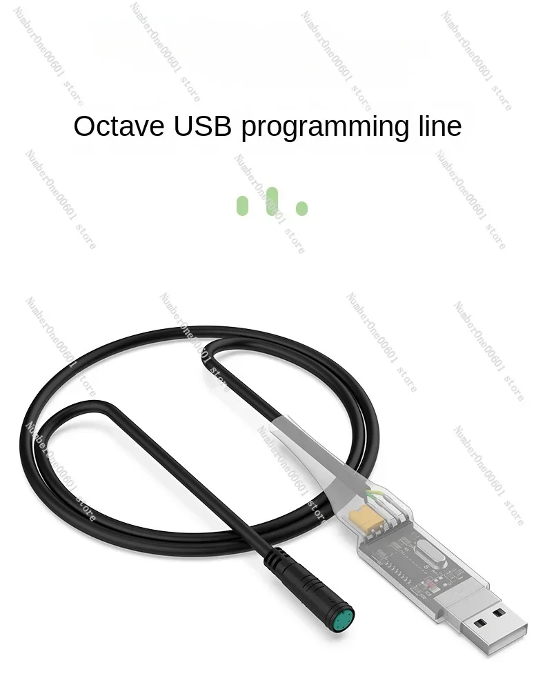 For Bafang Mid-Mounted Electrical Machine USB Program Cable Programming Cable Bafang UART Protocol Modified Pieces