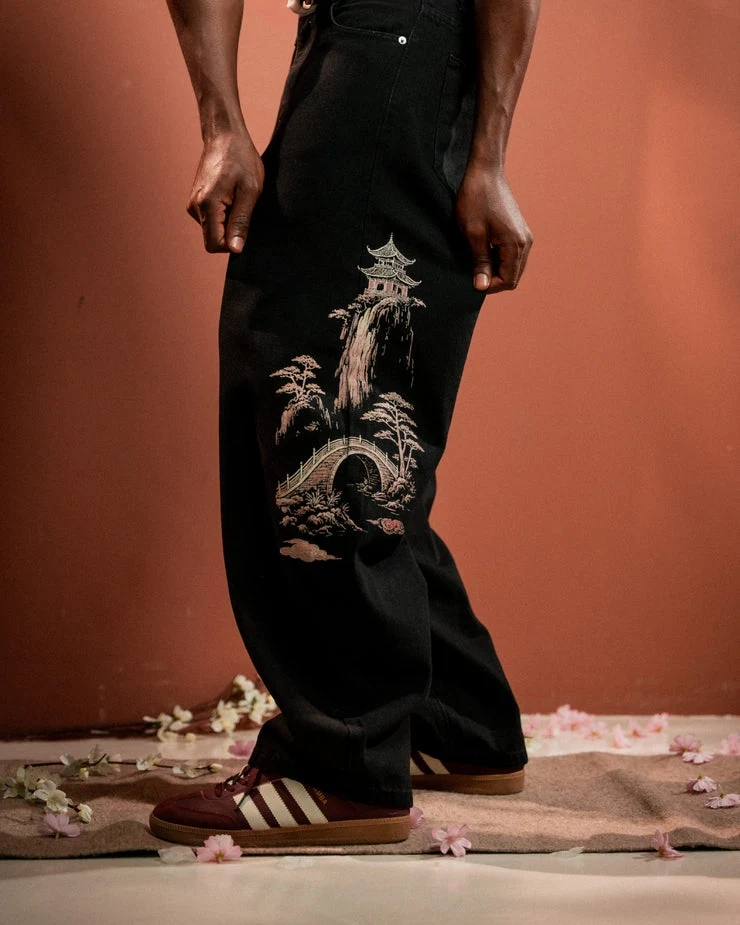 

Джинсы оверсайз в стиле Y2K, унисекс, в японском стиле, ретро, широкие брюки, в стиле Харадзюку, хип-хоп, уличные рабочие брюки