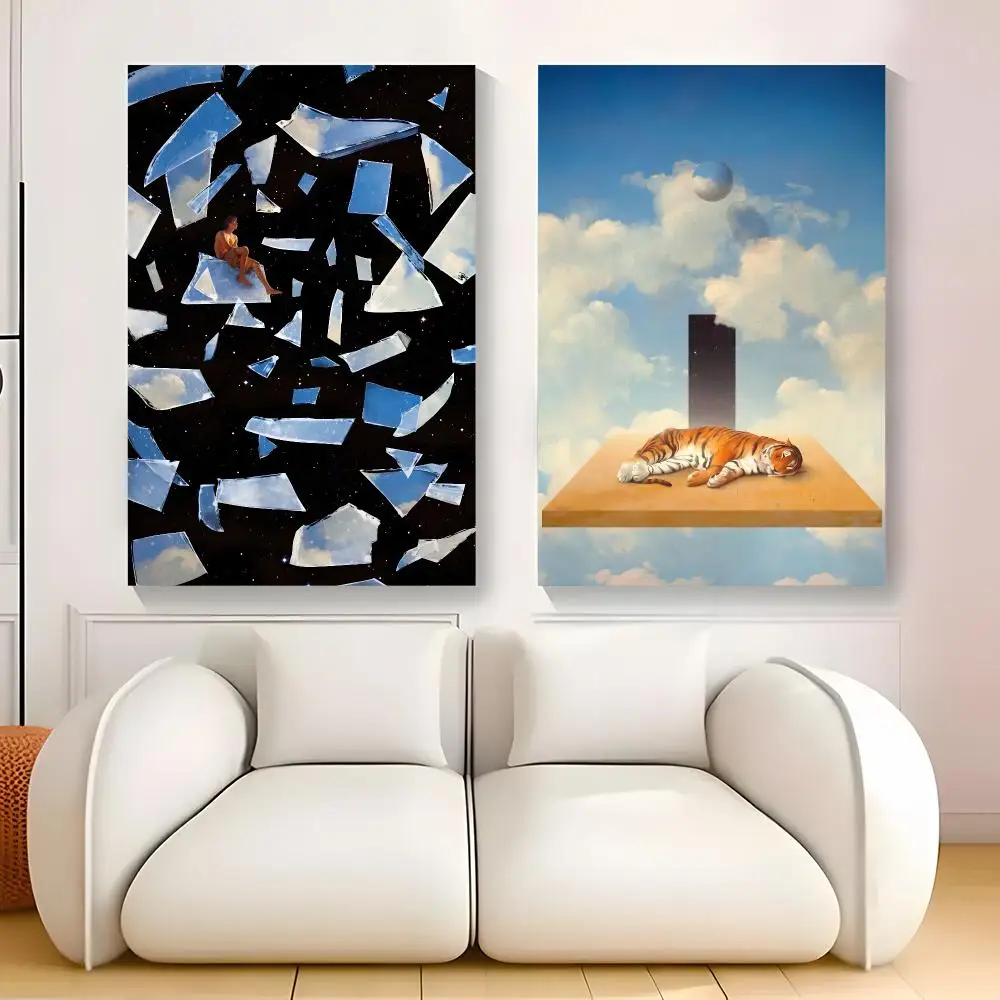 Chema Mendez Art Draw Painting Calligraphy Exhibition poster photo oil painting canvas synthetic fiber for living dining room