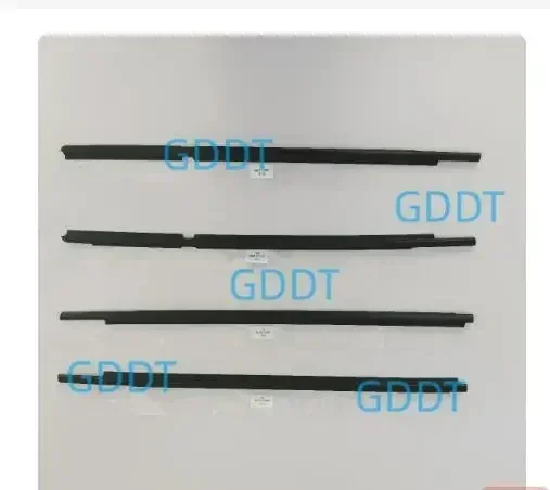 Oversea 4 Pcs 5 Doors Outside Windows Rubber for Grand Vitara 2011 83831-65J00 Glass Protector Weatherstrip Seal Rubber