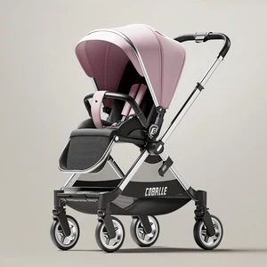 Full-size convertible baby cart for child, newborn smart cart with reversible seat, new arrival, 2022 11 Main Sales Carrinho Bebe - №5