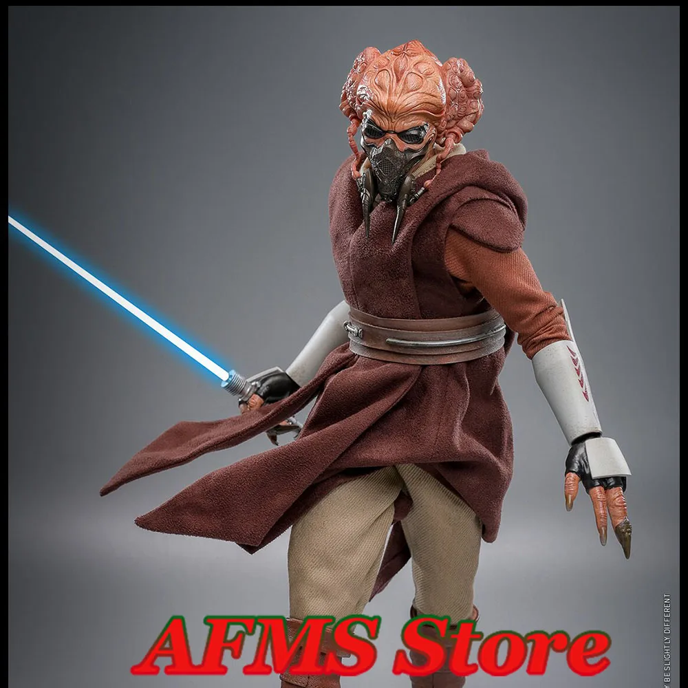 

HOTTOYS HT 1/6 MMS785 Scale Collectible Figure PLO KOON Star Wars Jedi Knights Full Set 12Inch Men Soldier Action Figure Body